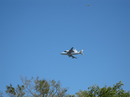 Space Shuttle Flyover