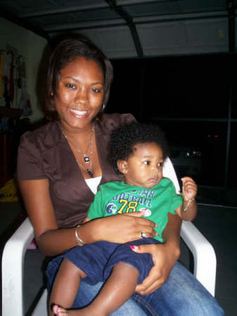 Niece Kimberly and son Tyree