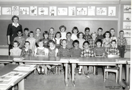 Sunset School 1st grade class 1959-1960