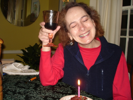 Pam celebrating her 54th!