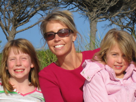 My daughters and me at the beach!