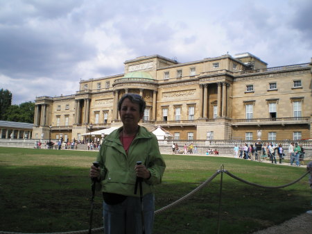 In front of Buckingham Palace, 2007