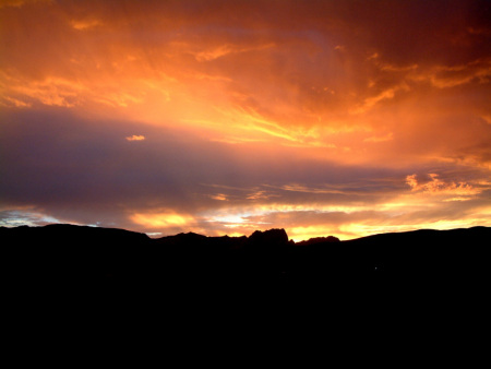 desert sunset