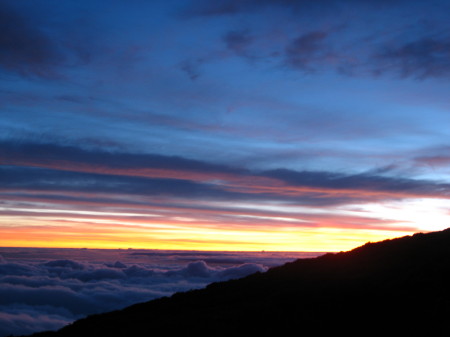 Sunrise on Mt. Haleakala-Maui-2007