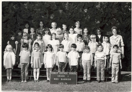 1st grade 1973-1974