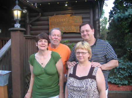 Steve and I and Joanne and Dale