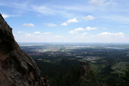 Panoramic looking East from Arch.