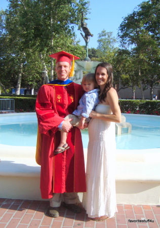 Our son Dr. Aaron Schutte & his family