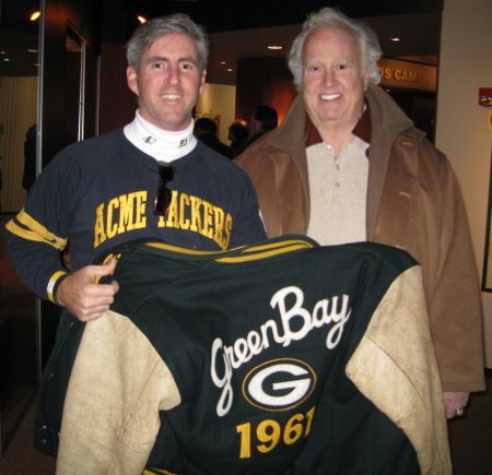 Me with Paul Hornung Dec. 27, 2007