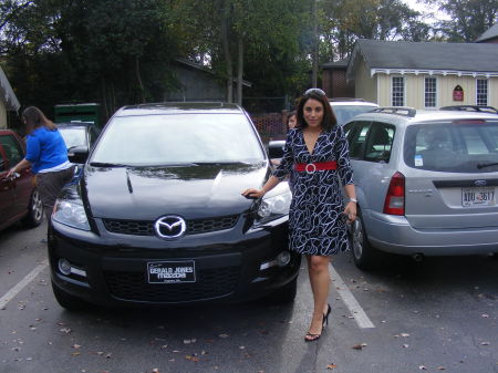 wife with the Mazda