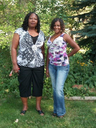 sister (Renee) and daughter (Dee Dee)