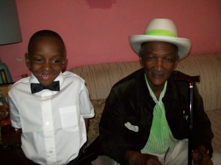 My Step-Daddy (Marvin) and My Grandson