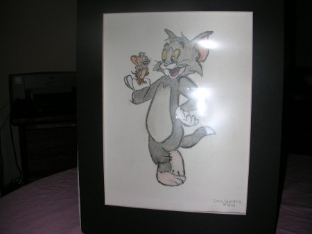 picture of Tom and Jerry that I drew