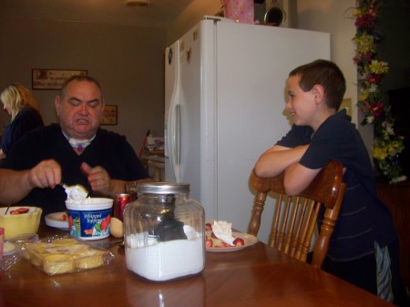 Brice And Grandpa Joe