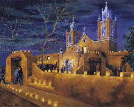 Christmas Eve, San Felipe de Neri, Albuquerque