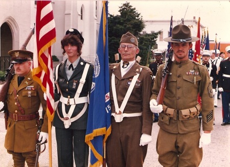 DAV Parade with the Army