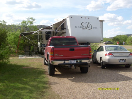 My Rig parked at Palo Duro