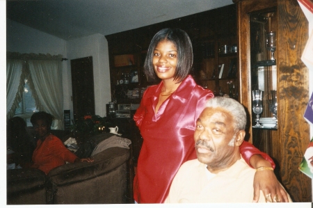 My Youngest daughter tina and my father Lee