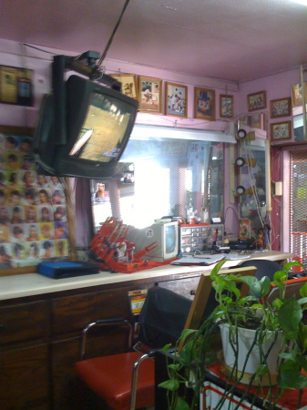inside of salon