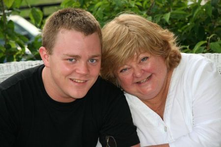 Barb and my son, William