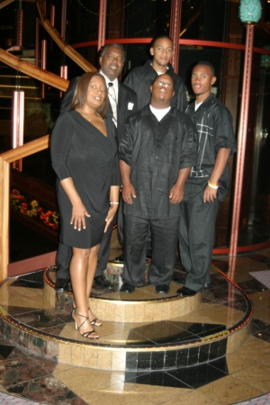 Me and my Guys on my Birthday Cruise