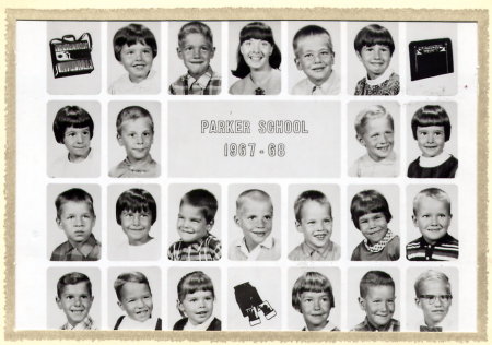 1967-68, Kindergarten, Ms. Schaeffer&#39;s Class