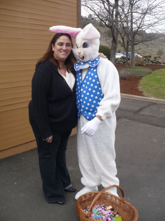 The bunny is Mark the Wabbit!