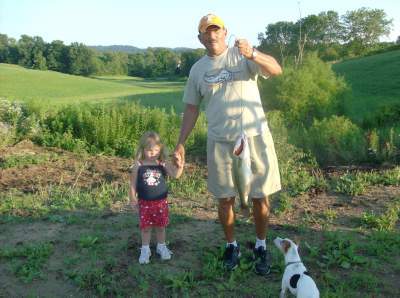 FISHING WITH GRANDDAUGHTER IN  TEN,