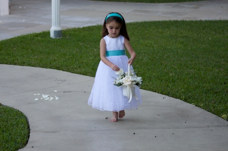 My little Flower Girl