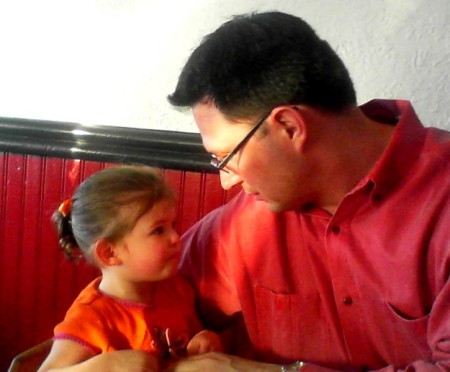 Carliana and Daddy