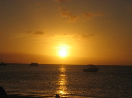 Sunset Aruba 2008