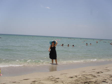 me at Hollywood beach 7/04/09