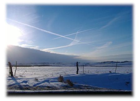 Frozen Big Sky, SW Iowa