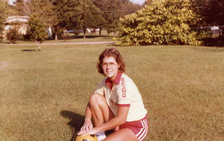Soccer, pictured Michele Reaume
