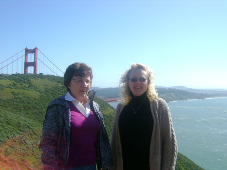 mom and me in San Francisco