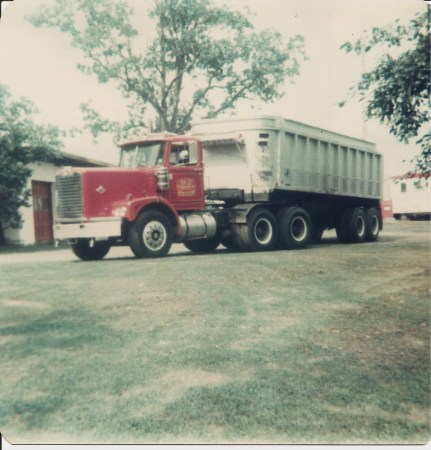 My first truck drivin' job