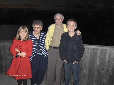 Bill and Mary Lou Creech with Grandchildren