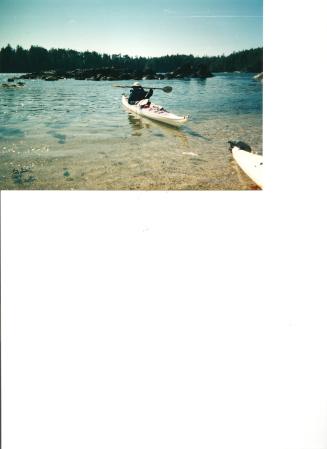 Kayaking in Barkley Sound B.C.