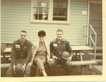 Me and Mike Hard Fort Ord 7/1966