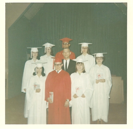 1967 graduating class of the Federated Church