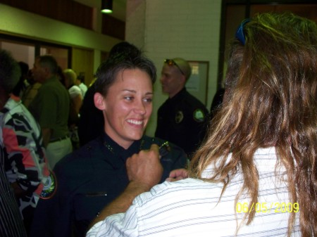 Amber Graduates Little Rock Police Academy