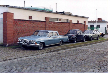 Old Chevy, Bremerhaven, Germany. Jan 88