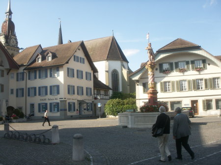 Main square of Zofingen
