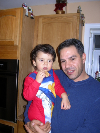 my hubby and my delicious nephew xoxo