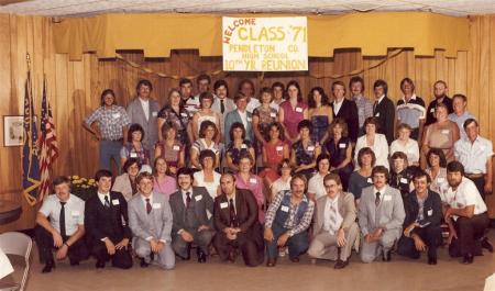 PHS Class of 1971 Reunion 1981