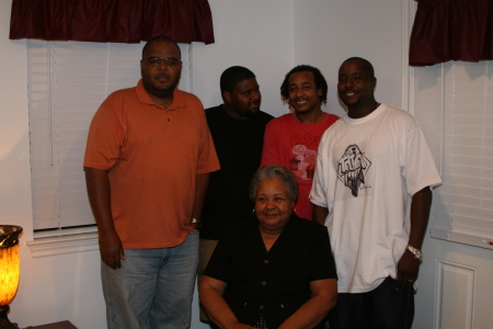 MY BROTHERS, MOM AND I