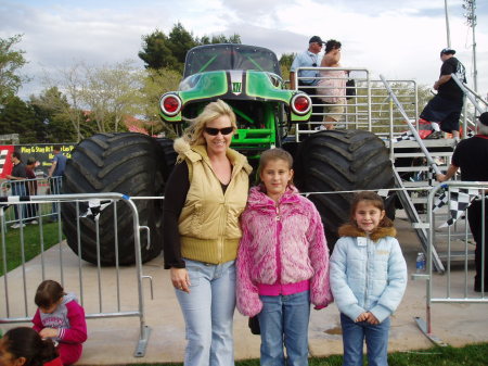 Monster truck finals in Vegas