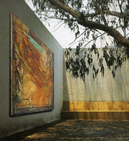 Large courtyard art