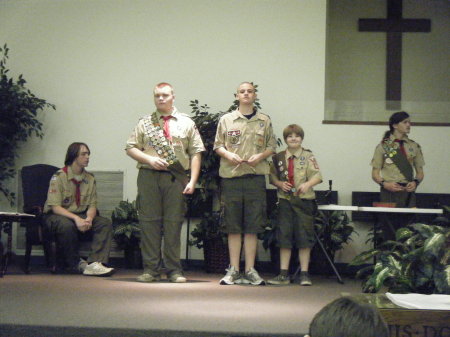 James scout awards