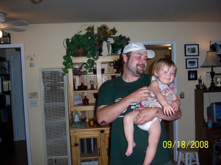 My son Jeremy and his SWEET daughter Jasmine.